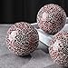 WHOLE HOUSEWARES | Decorative Balls | Set of 3 Glass Mosaic Orbs for Bowls | 4