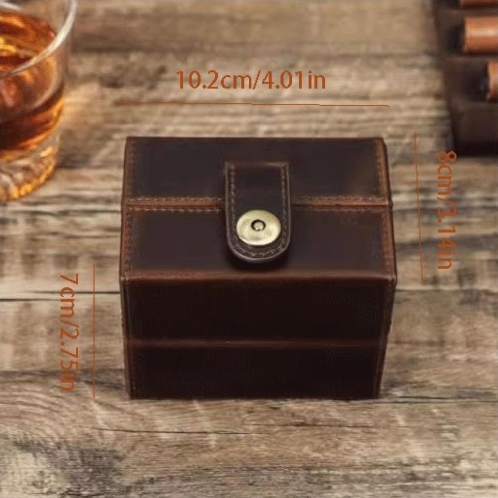 Caja de reloj de doble apertura portátil para relojes
