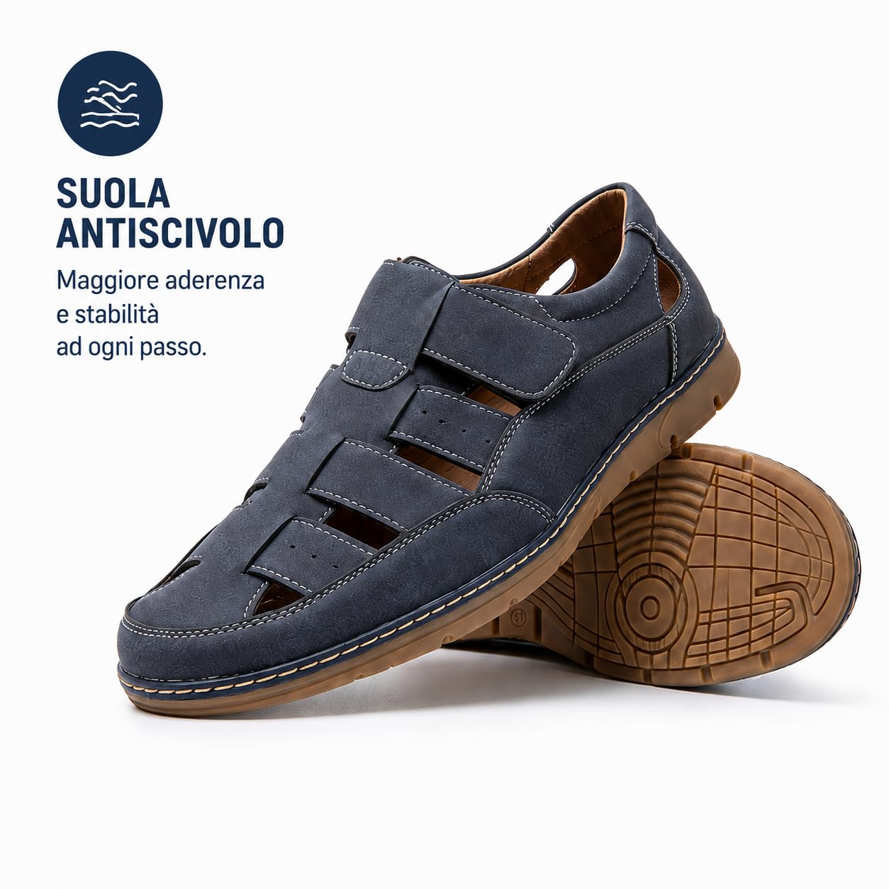 JOMIX Sandale de Randonnée Homme Chaussures de Sport Homme Chaussures de Marche Hommes Sneakers Respirantes Légères Confortables