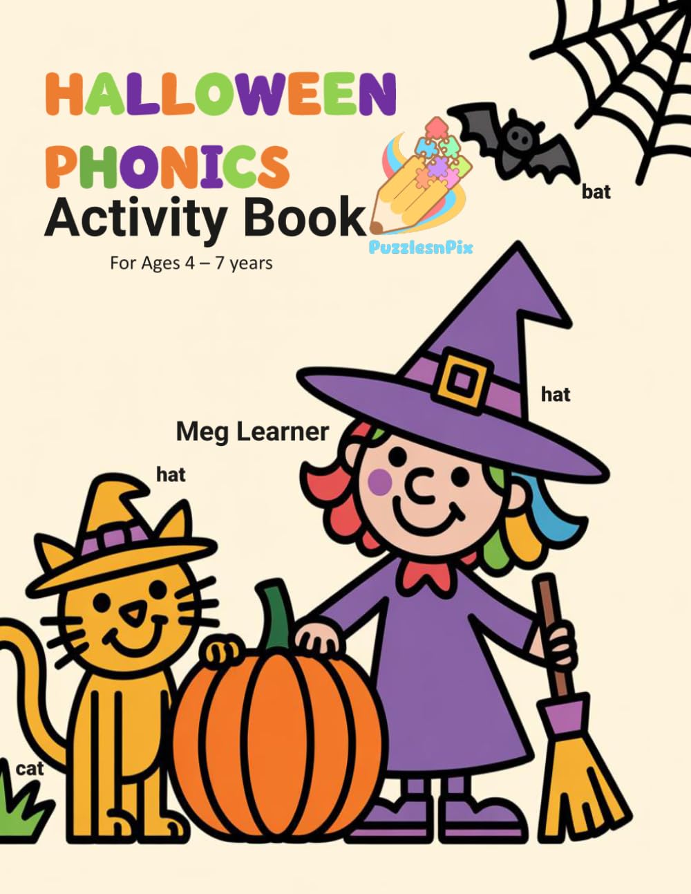Halloween Phonics Activity Book: For children aged 4 - 7 years