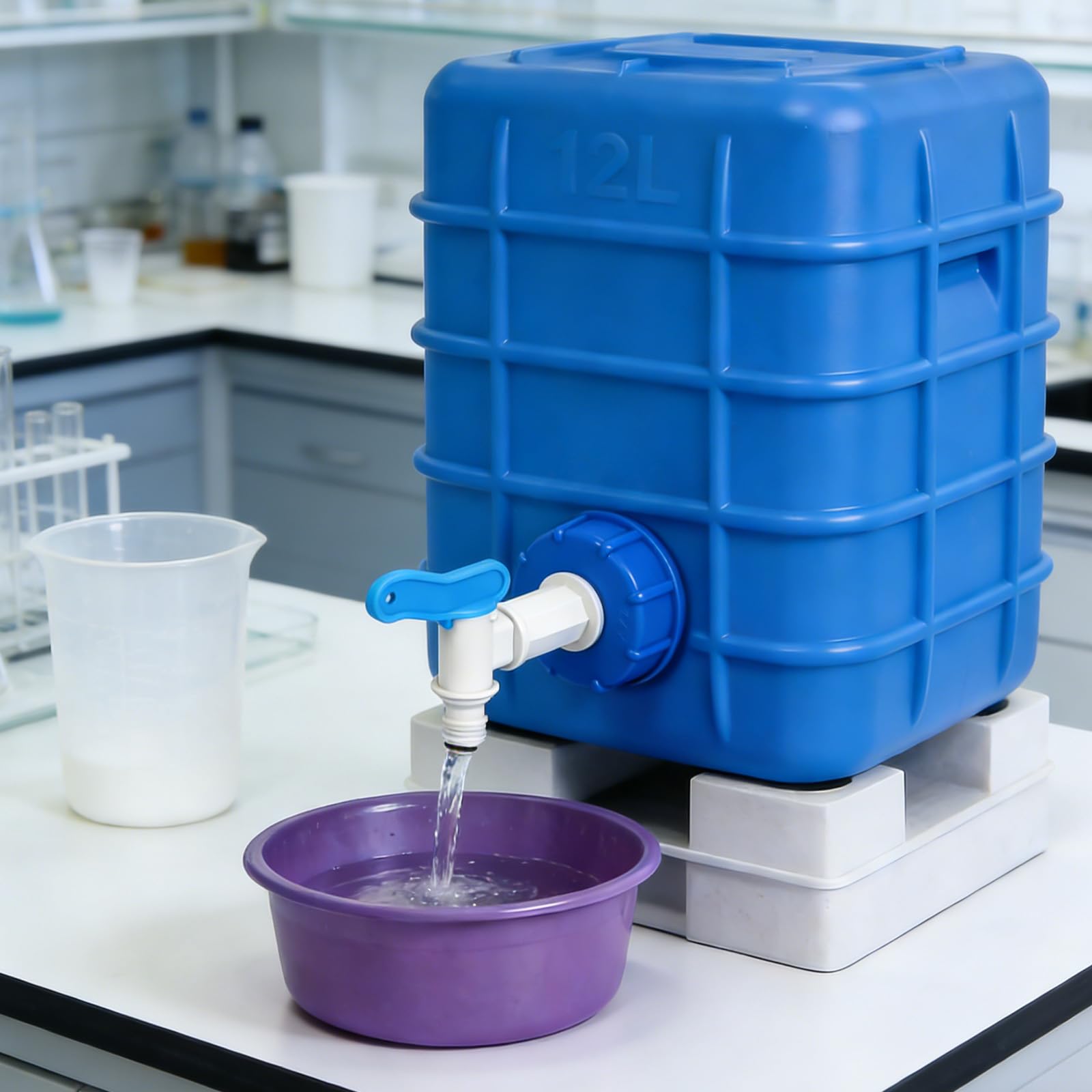 6 grifos dosificadores, bidón con conexión roscada, bidón para recipiente de 15 – 60 L, grifo dosificador a prueba de fugas para llenado de agua potable, cocina, comercio, agricultura