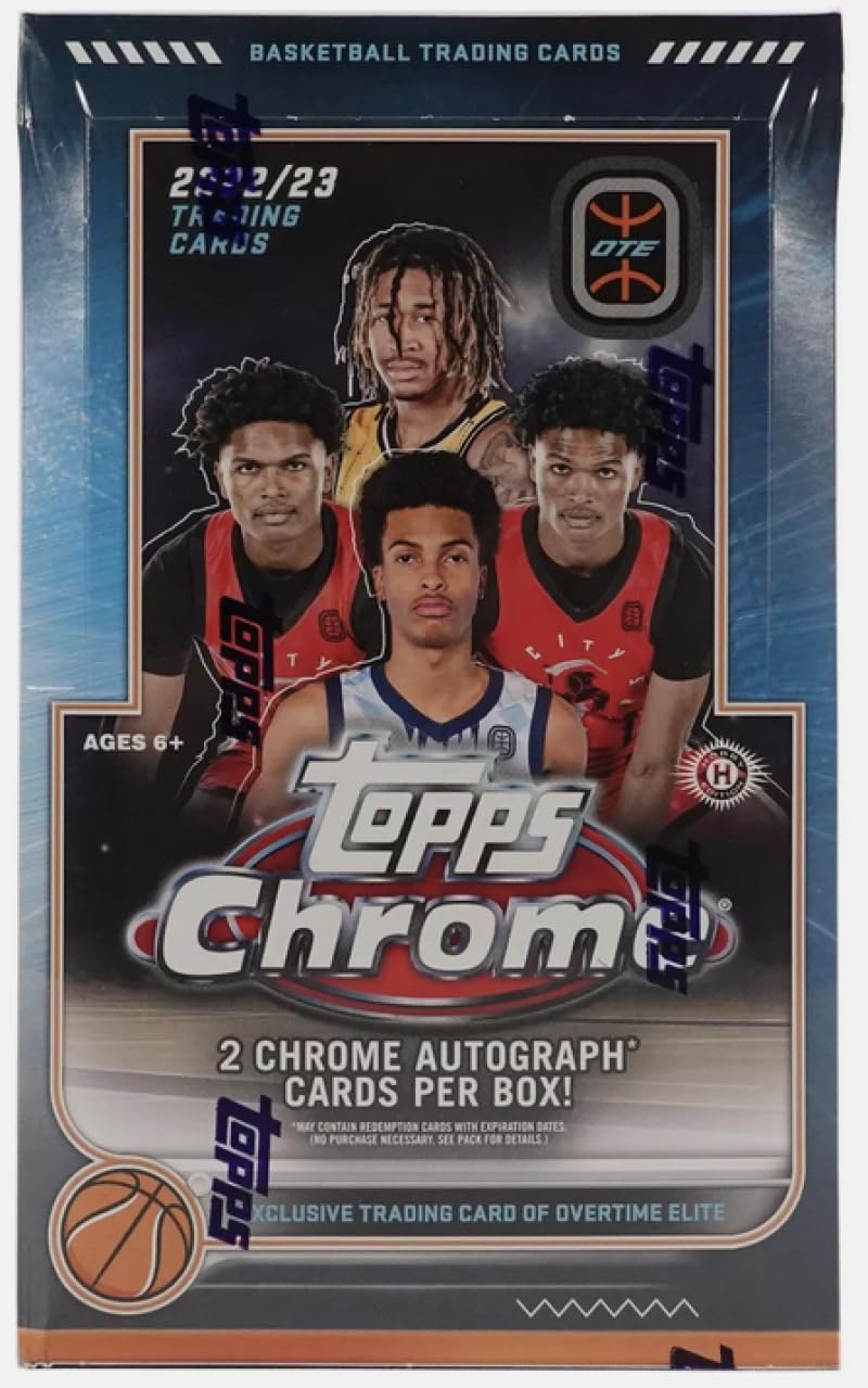 Box+デッキ+パック NBA TOPPS CHROME OVER TIME ELITE HOBBY 2023/24 Topps Chrome Overtime Elite Basketball Hobby Box