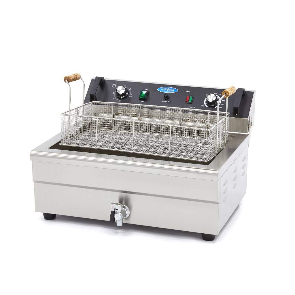 Maxima Piekarnia - Ryby Frytownica 1 x 20L Elektryczny z Kranem