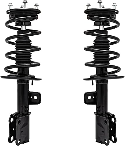 Miniatura 289 de Detroit Axle - Kit de suspensión delantera de 10 piezas para Chevy Aveo Aveo5 Pontiac G3 Wave 2 Ready Struts Assembly 2 Enlaces de barra