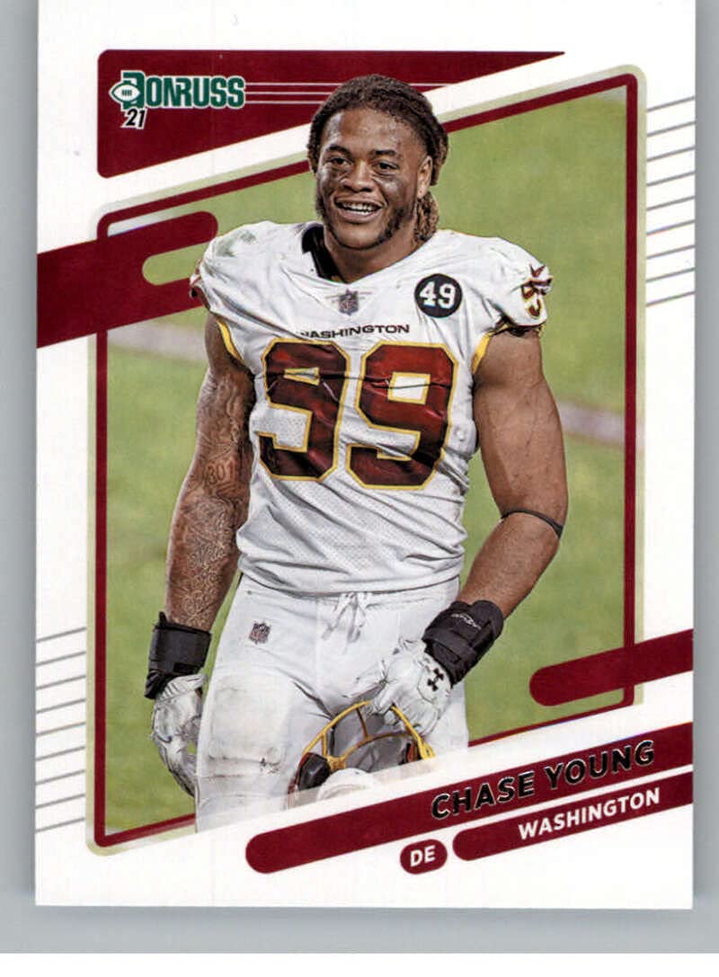 Amazon.com: 2021 Donruss Photo Variation #9 Chase Young Washington Football  Team Official NFL Football Trading Card From Panini America in Raw (NM or  Better) Condition : Collectibles & Fine Art