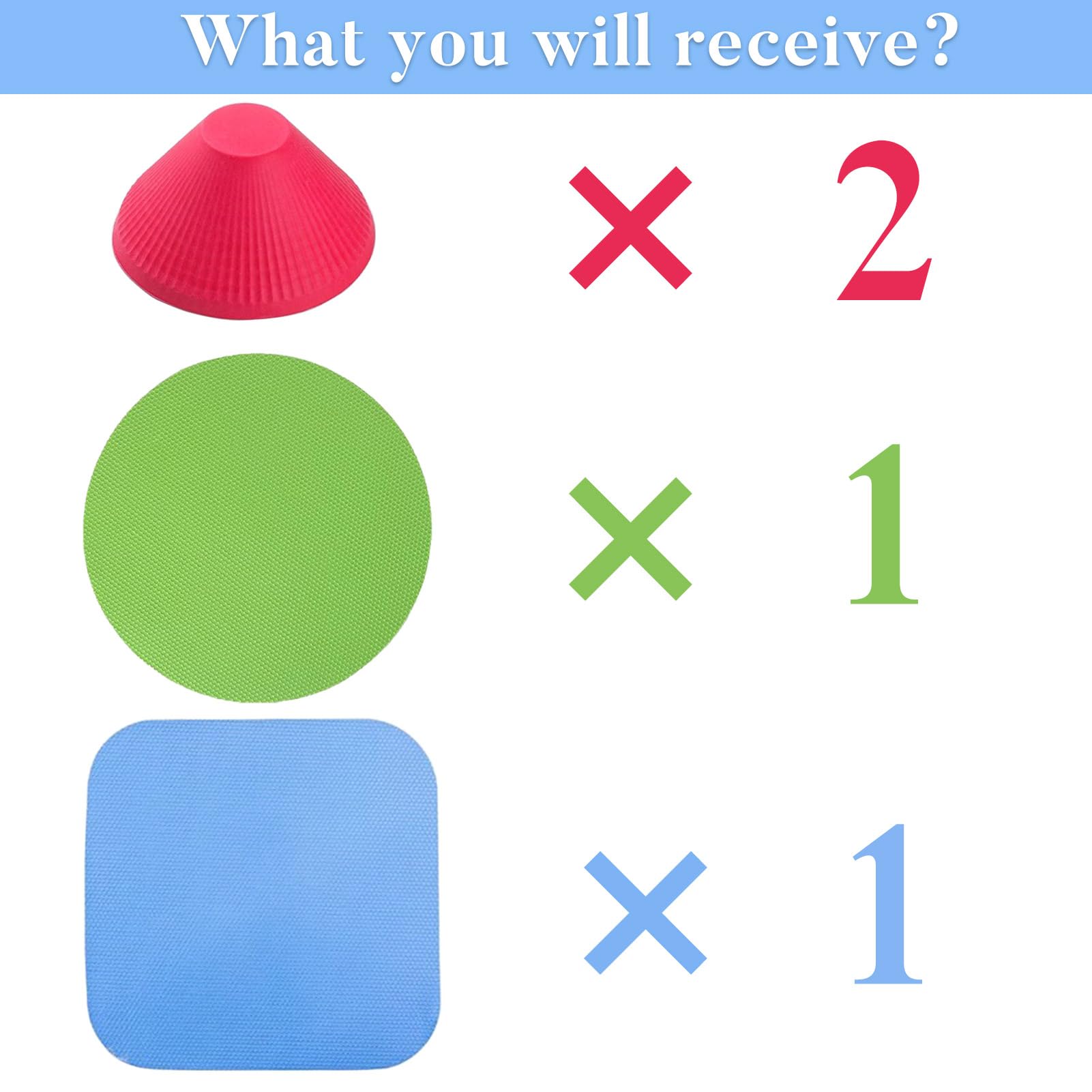 Apribottiglie In Gomma 4 Pezzi - Multiuso Antiscivolo Per Barattoli E Bottiglie - 3 Misure Diverse