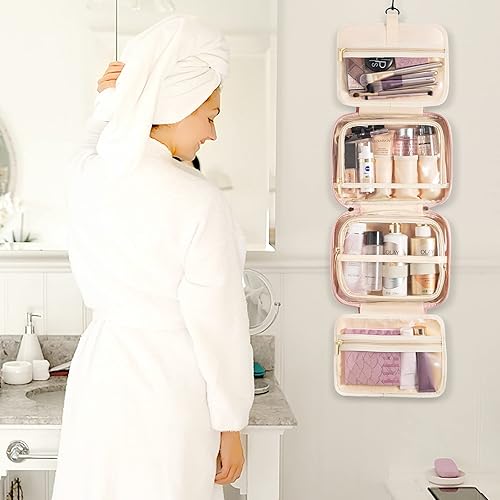 Miniatura 7 de LOVEVOOK Neceser para mujer, Rosado, Utilidad