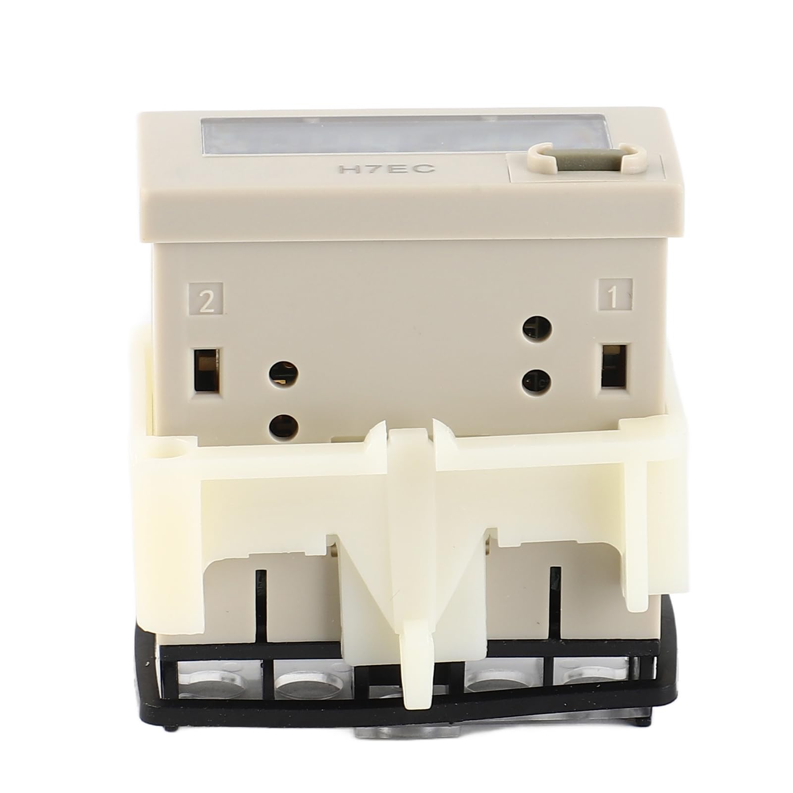 Contatore Elettrico Digitale Ad Alta Precisione con Display LCD a 8 Cifre per Conteggio Accurato e Batteria Al Litio di Lunga Durata-Ideale per l'installazione di Pannelli Standard