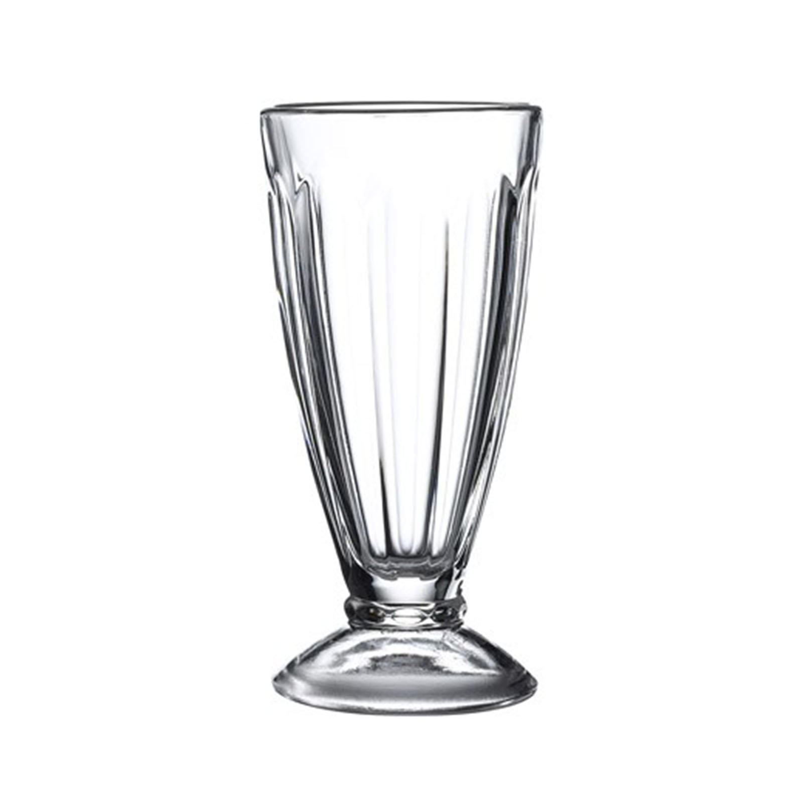 Get Goods Transparent Set Of 8 X Marocco Knickerbocker Glory Glasses, 350Ml