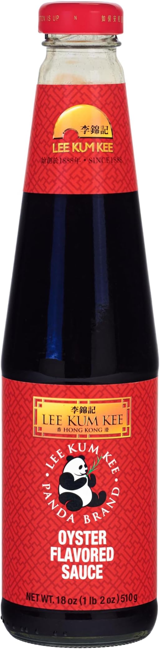 Lee Kum Kee Panda Brand Oyester Sauce Bottle, 510 g