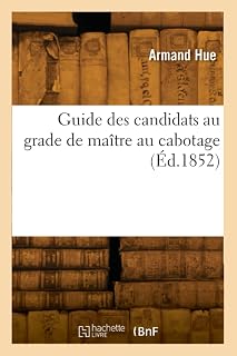 Guide des candidats au grade de maître au cabotage