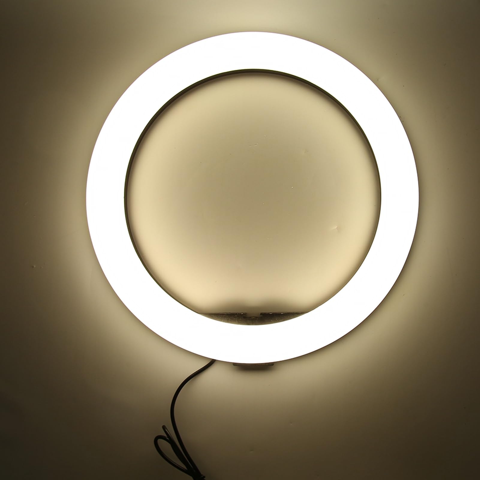 Tyenaza Anillo de Luz LED, Anillo Aro Selfie de Luz LED, Anillo de Luz para Selfies de 13 Pulgadas con Soporte para Teléfono y Enchufe USB para Transmisión de Fotografía y Selfies de Maquillaje