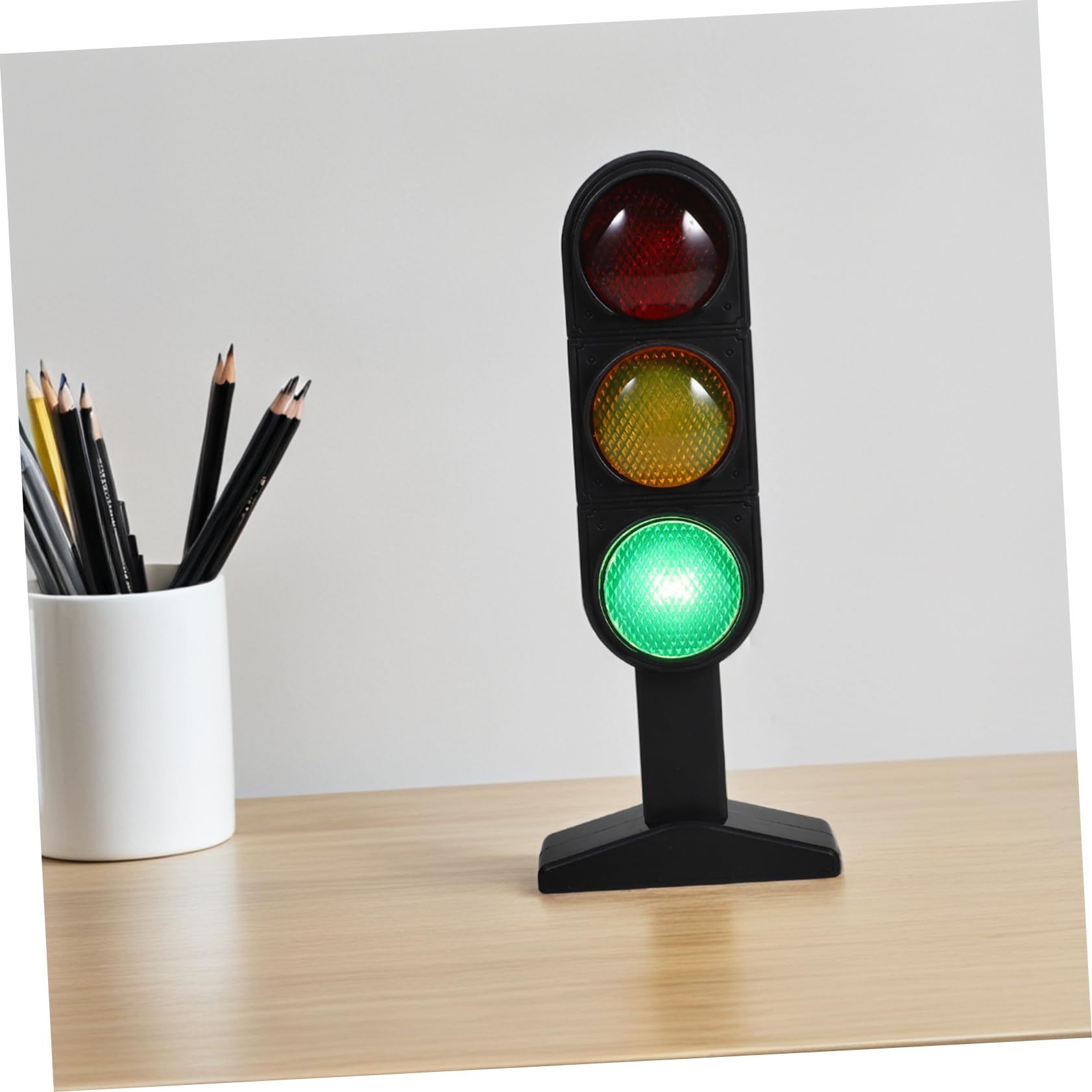 BESTonZON Kinderampel Verkehrsampel Spielzeug Aus Strapazierfähigem Material Für Frühkindliche Verkehrserziehung Und Rollenspiele Klein Und Tragbar Für Drinnen Und Draußen