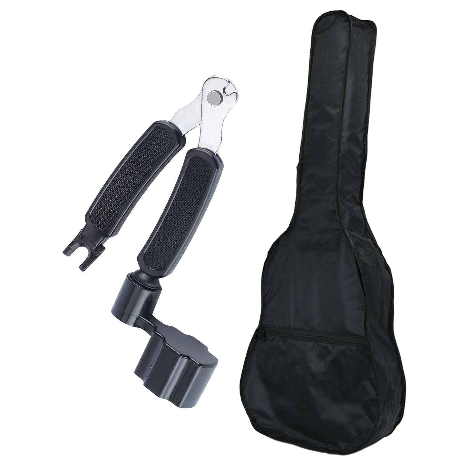 Custodia Impermeabile Per Chitarra 40/41 Pollici Con Cambio Corde Tre In Uno - Nero | Tessuto Oxford E Design Moderno - Foto 10