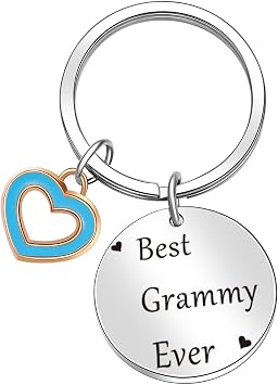 Grammy Keychain Grandma Gigi Gift from Grandkids Grandmother Gift Grammy Birthday Keychain
