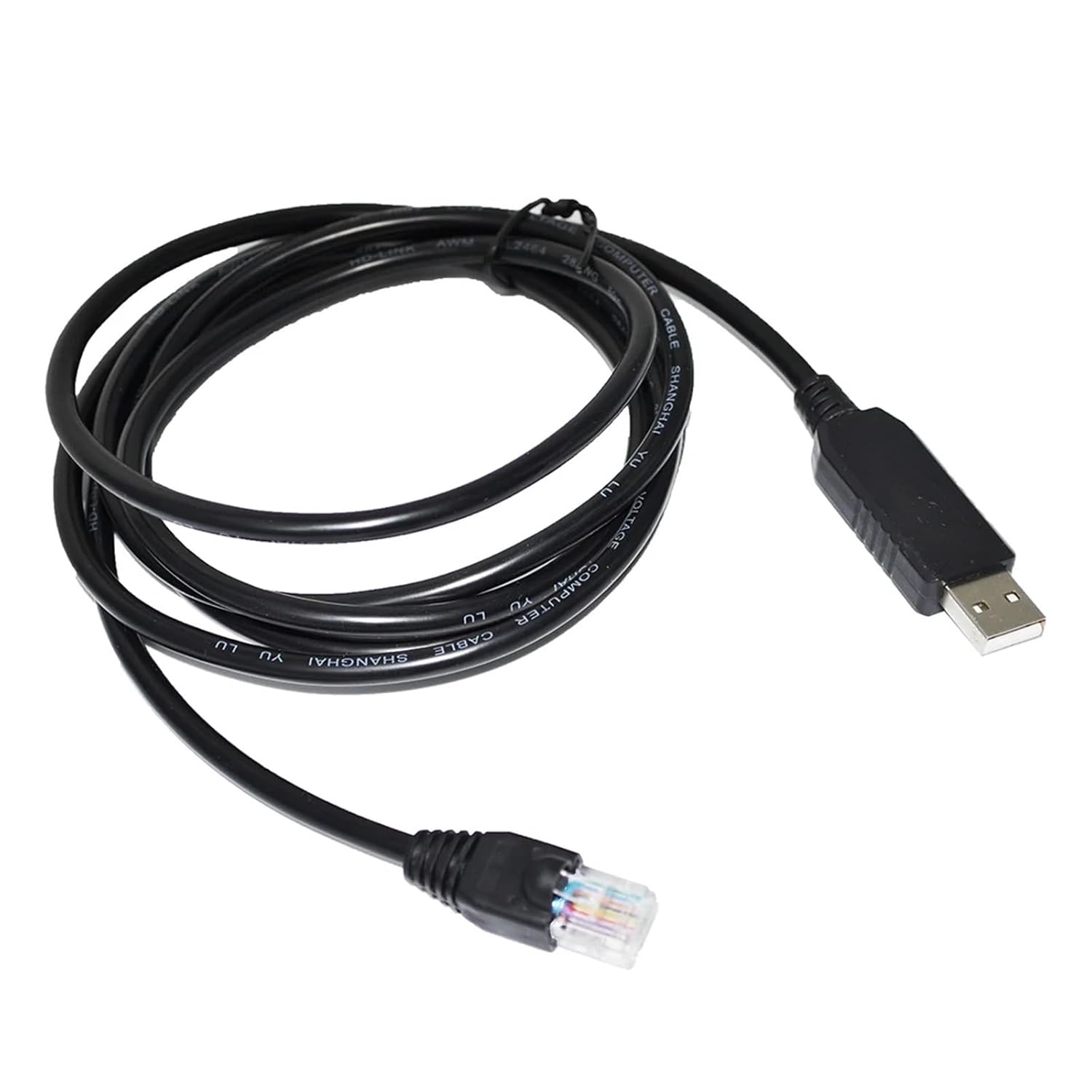 1 Pcs RJ45 RS485 Adapter Serial Control Cable RX485USB-RJ072(8M)