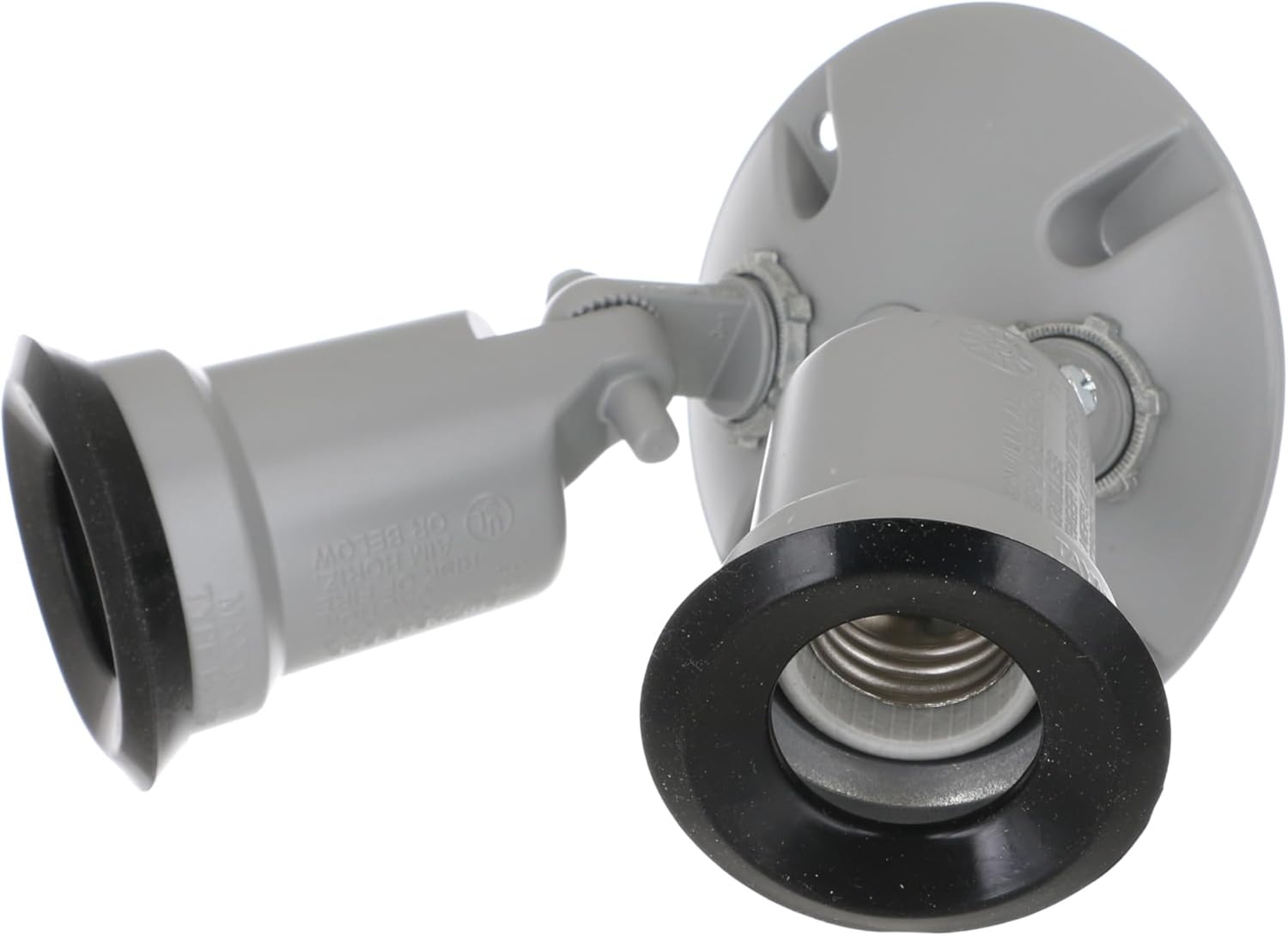 BELL 5625-0G 4 in. Round Weatherproof Combination Cover for 75-150W Par 38 Lamps, Gray, 8 Piece