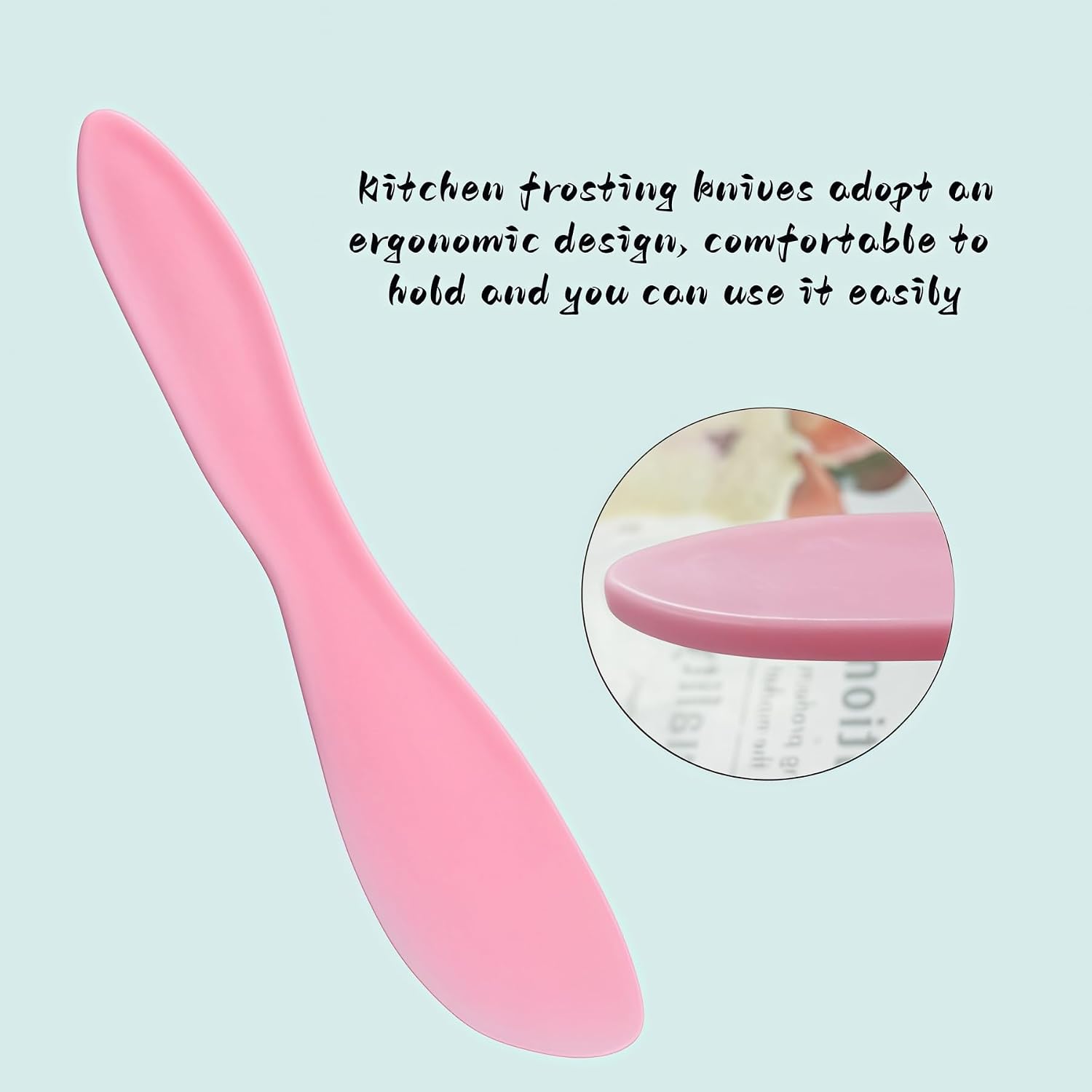 20 Pcs Plastic Butter Spreader, 7 Inch Multi Purpose Knife Kitchen Frosting Knives for Cheese Cream Icing Jam Sandwich