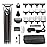 Wahl Stainless Steel Lithium Ion 2.0+ Slate Beard Trimmer for Men - Electric Shaver, Nose Ear Trimmer, Rechargeable All in One Men\'s Grooming Kit (Pack of 6)