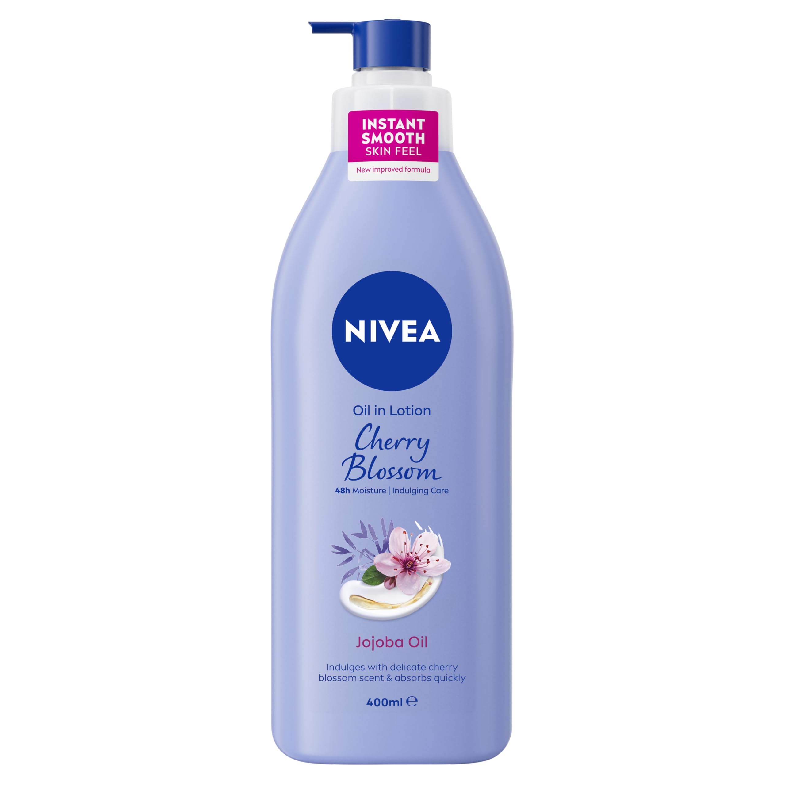 NIVEA Oil-Infused Body Lotion With Cherry Blossom & Jojoba Oil 400ml