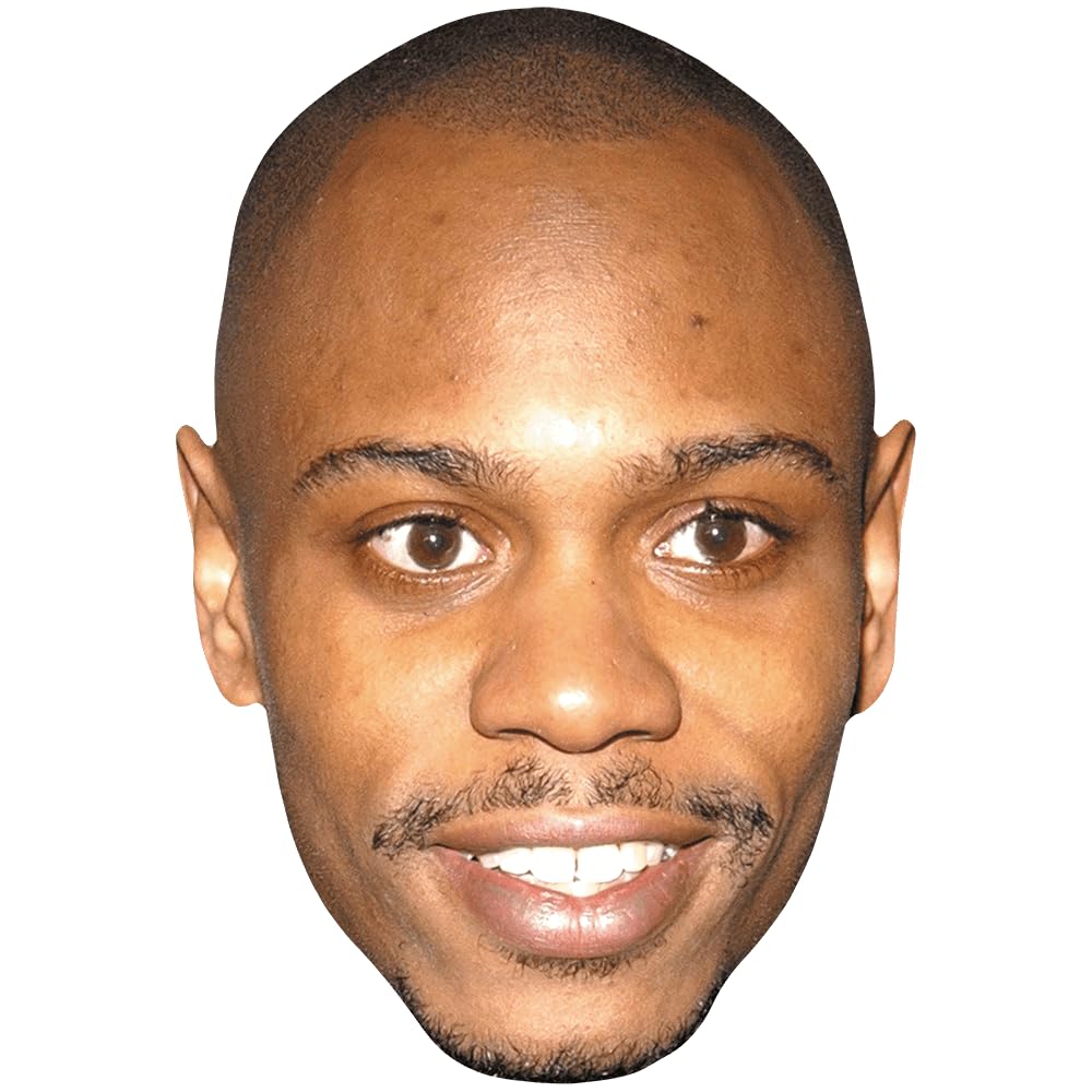 Dave Chappelle (Smile) Big Head. Larger than life mask.