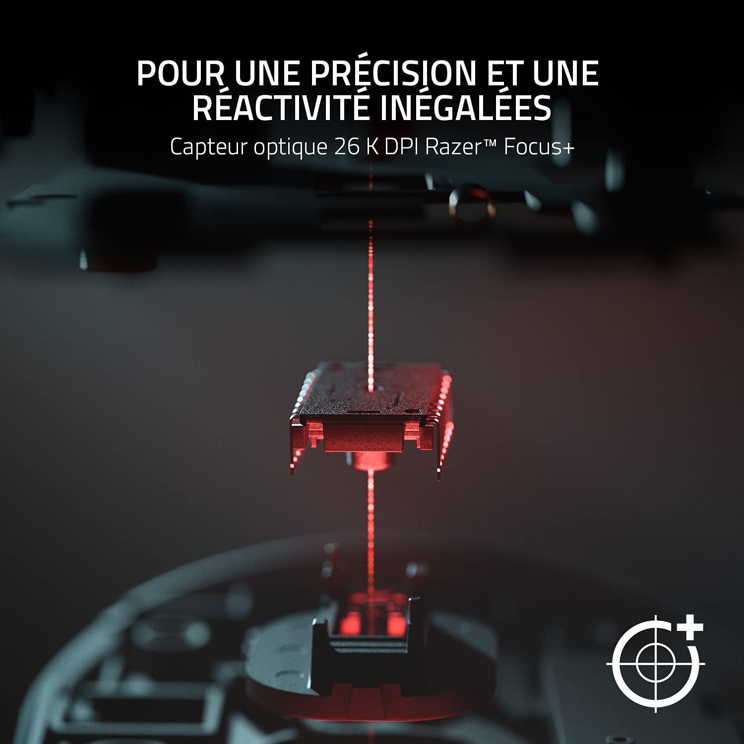 Razer Basilisk V3 - Souris Gaming Filaire (10+1 Boutons programmables, Molette HyperScroll Tilt, Interrupteur de Souris Optique, Capteur Optique Focus+ 26K DPI) Noir