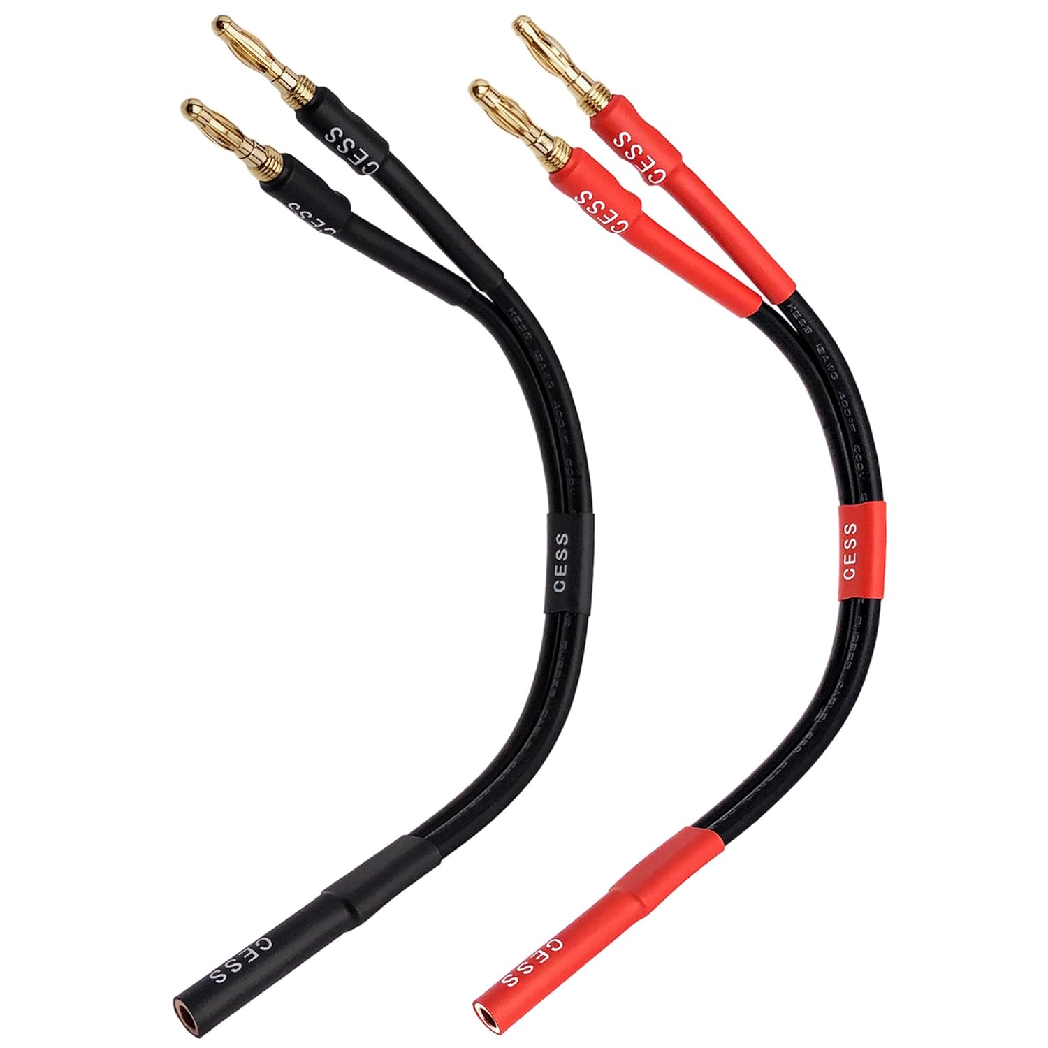 CNCESS CESS-141 Banana Plug Cable Splitter 1-in 2-Out, 2 Pack - Image 8