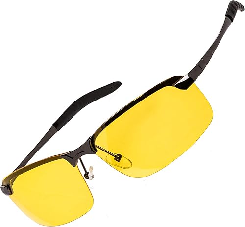 Miniatura 7 de Gafas de conducción nocturna antirreflejos polarizadas con funda elegante visión nocturna gafas tac para conducir gafas nocturnas