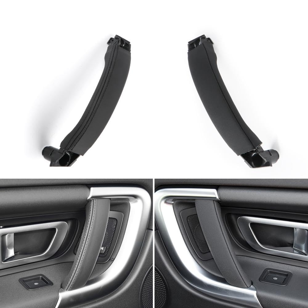 Amazon.co.jp: 車のドアハンドル 左右 車内装ドア レザープルハンドル