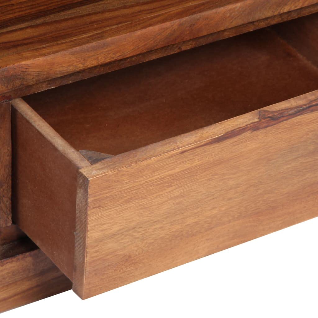 vidaXL Mueble de TV de Madera Maciza de Acacia 120x30x40 cm
