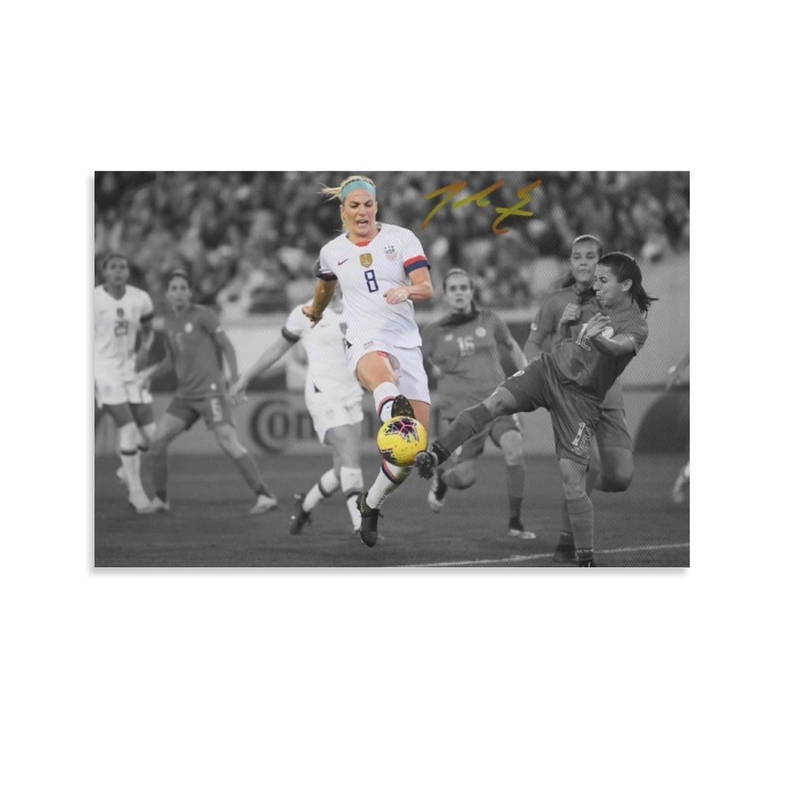 Asuiu Unframe-Style Julie Ertz Canvas Poster Wall Art Poster Prints Home Decor Picture Canvas Painting Posters 12X18inch(30X45cm)