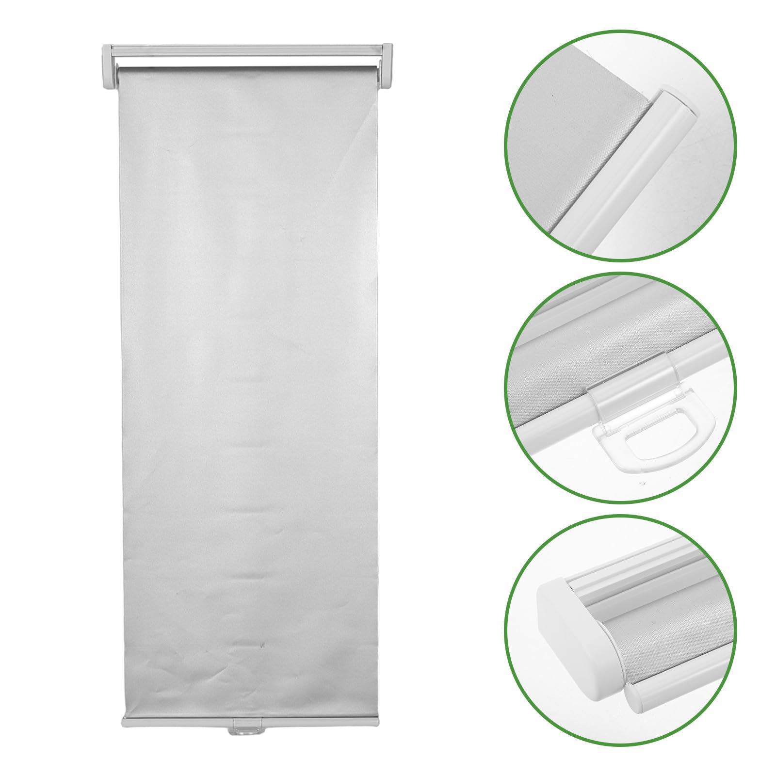 SHINEOFI Tenda Rullo in Poliestere Rivestimento Termico ad Alta Isolazione e Risparmio Energetico, Oscurante senza Corda per Finestre e Portici, Design Moderno e Versatile