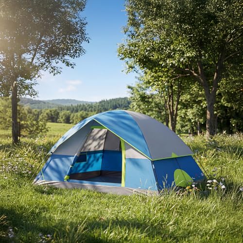 NEWBULIG Camping Tent 2 Person, 2 Person Tent for Camping...