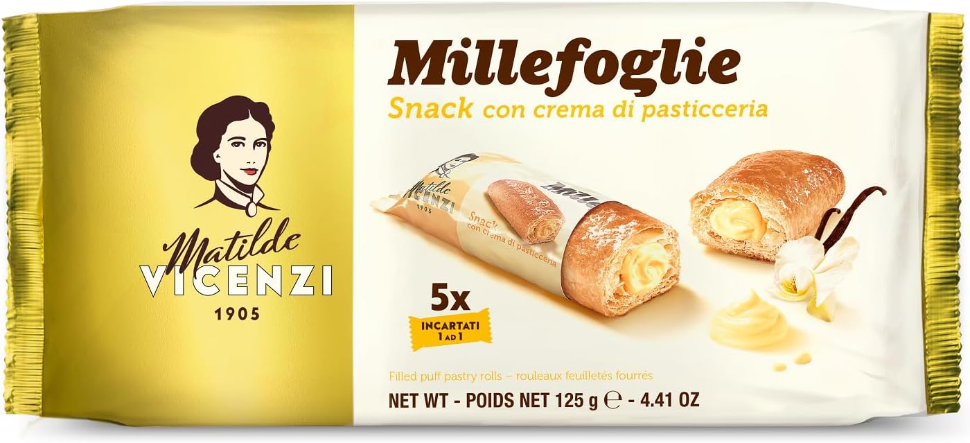 Millefoglie D'Italia Minisnack Pasticcera - 125g