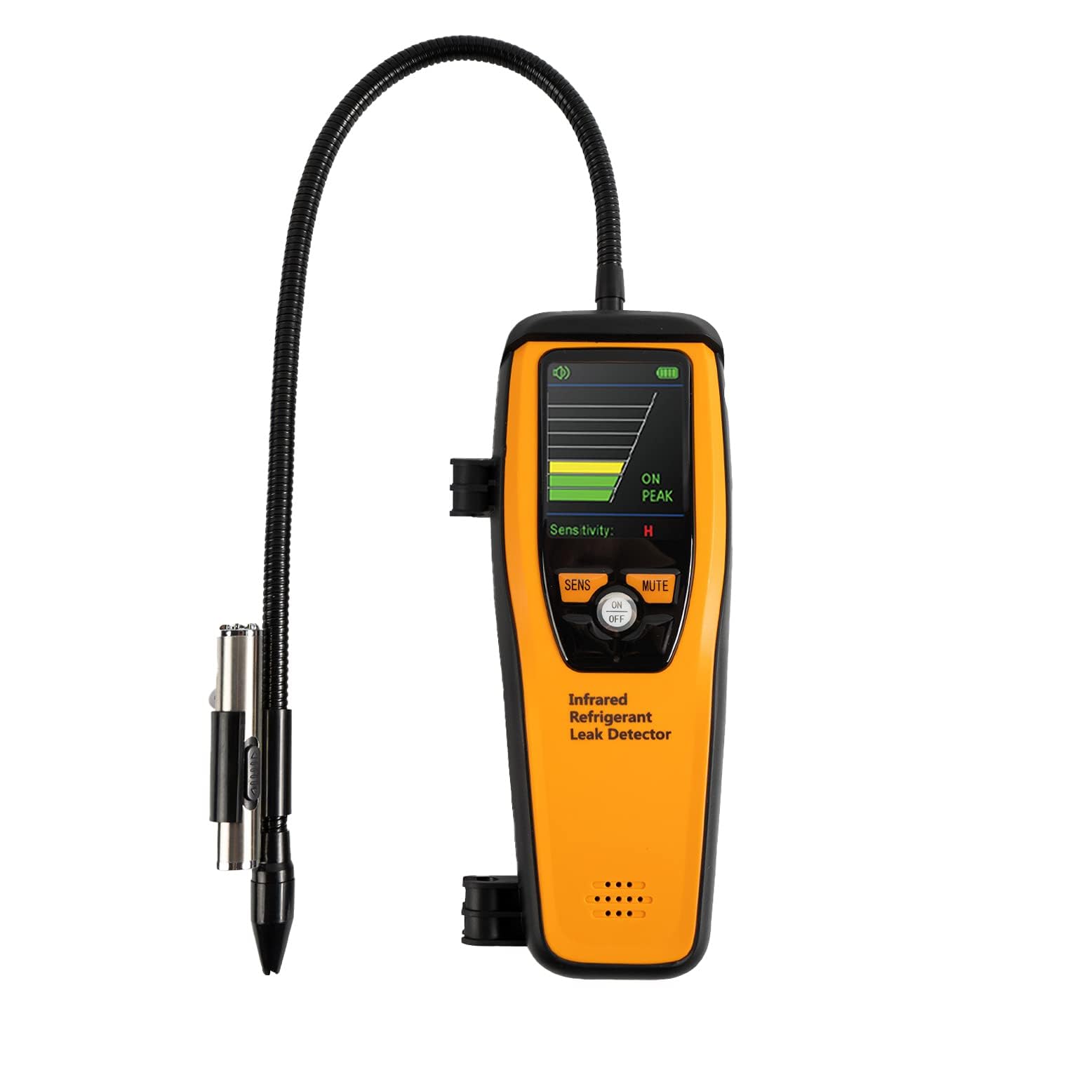Elitech ILD-100 Détecteur de fuites de gaz réfrigérant Détecteur de fuites halogène HVAC Détecteur de fuites Infrarouge Haute précision