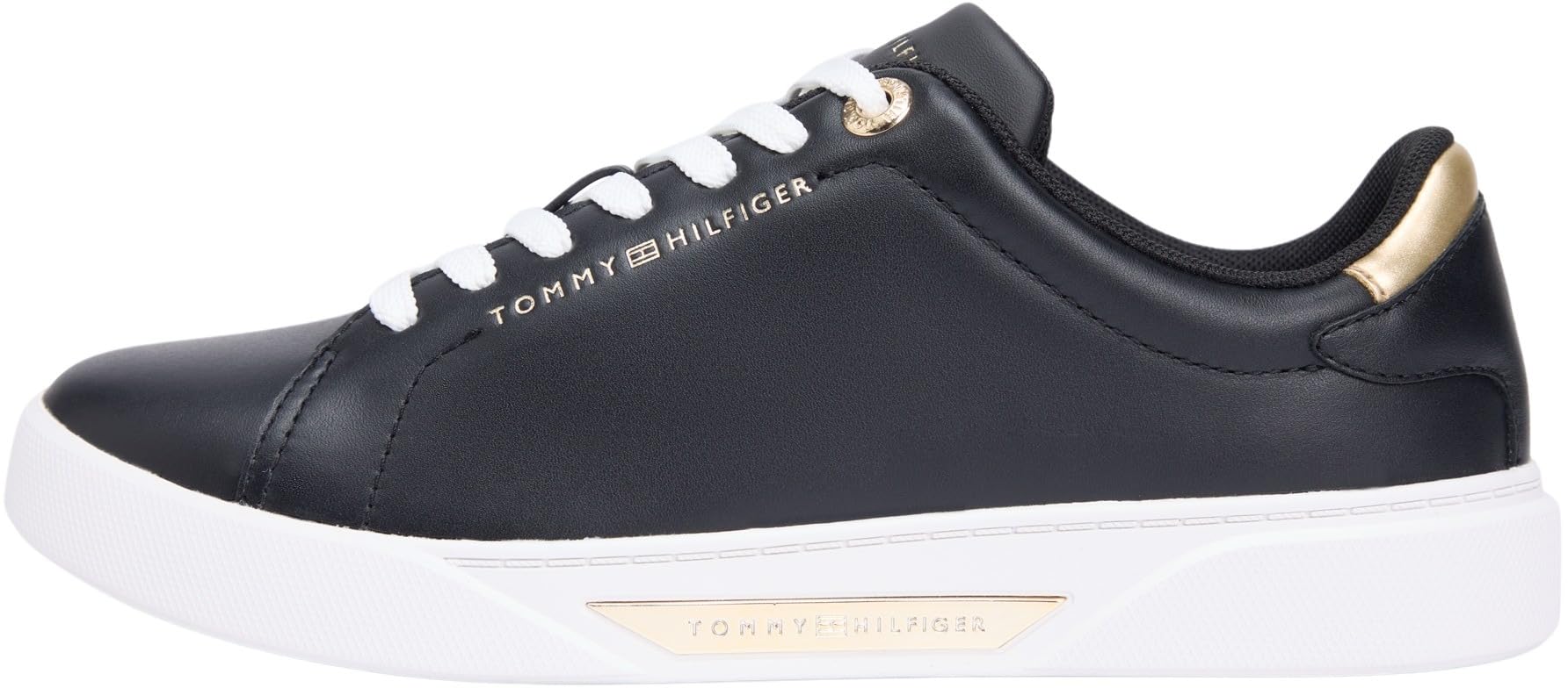 Tommy Hilfiger Adaptive Damen Essential Chic Court Sneaker Fw0fw09019Low Top