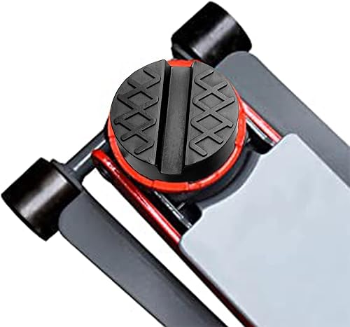 Miniatura 5 de DEDC Almohadillas para gato de piso, 2 unidades, protector lateral de soldadura de pellizco, discos de goma, accesorios de protección de rieles para