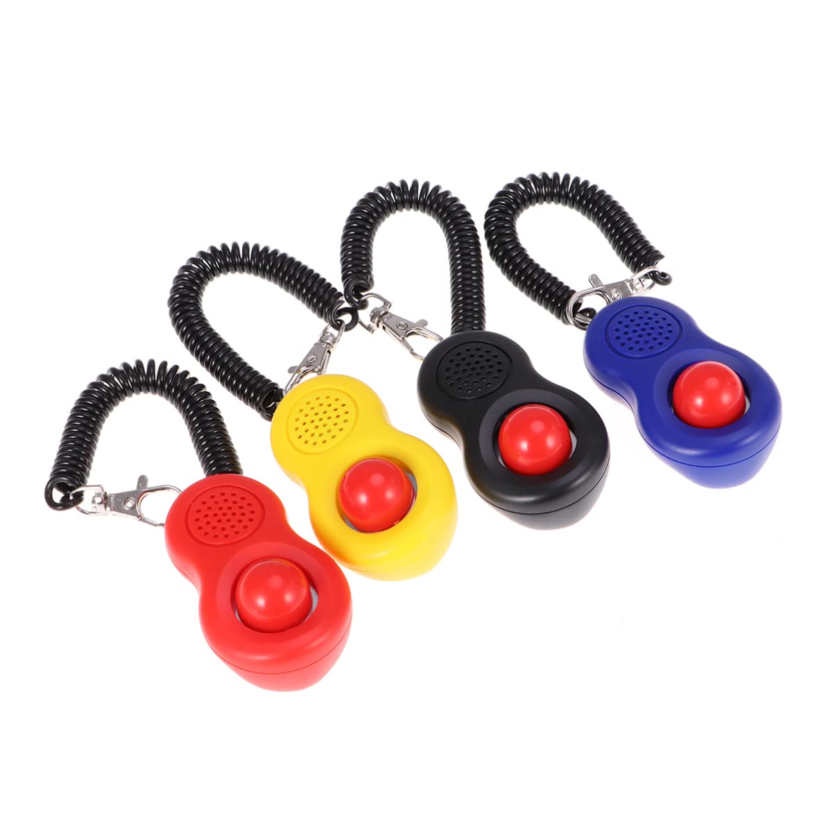 POPETPOP 12pièces Clicker Entraînement pour Animaux De Compagnie Ensemble Professionnel avec Dragonne Élastique pour Chiens Et Design Ergonomique pour Entraînement