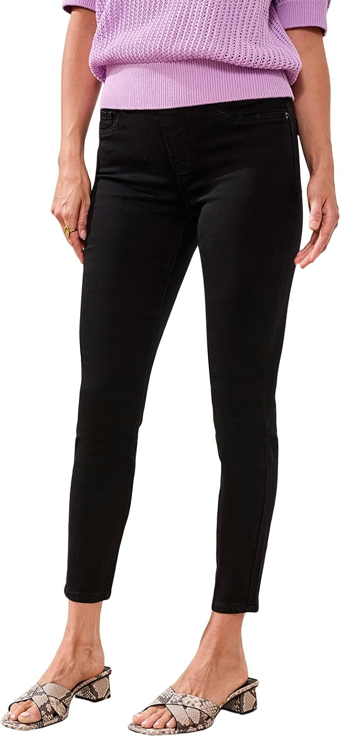 Tribal Womens Audrey Pull-on Comfort Stretch Slim Fit Jeggings (Ankle and Full Length)