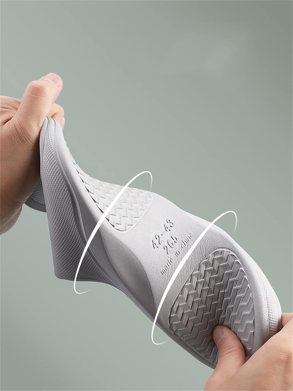 スリッパ滑り止めバスルーム家庭用ホームメンズソフトソール厚底サマーサンダルとスリッパ (Color : A, Size : 46/4