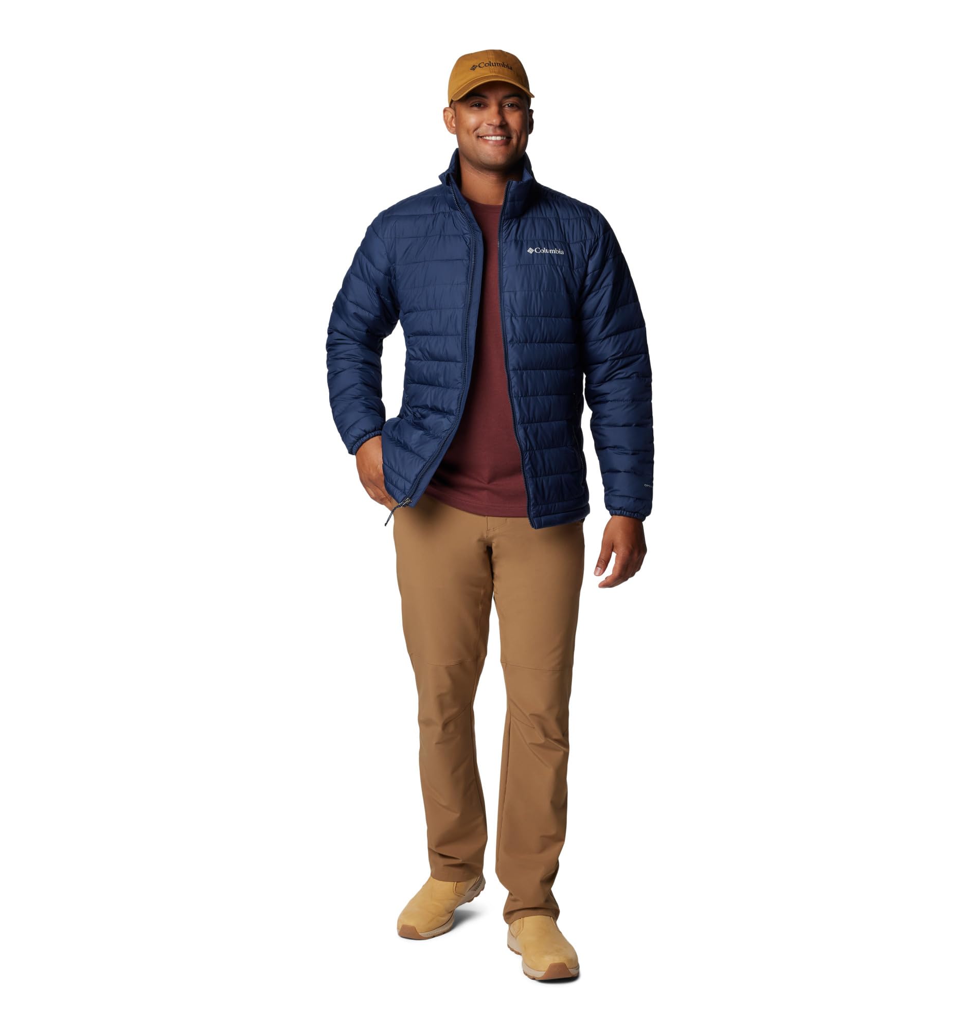 Columbia Men's Powder Lite II Insulated Puffer Jacket Collegiate Navy view 4