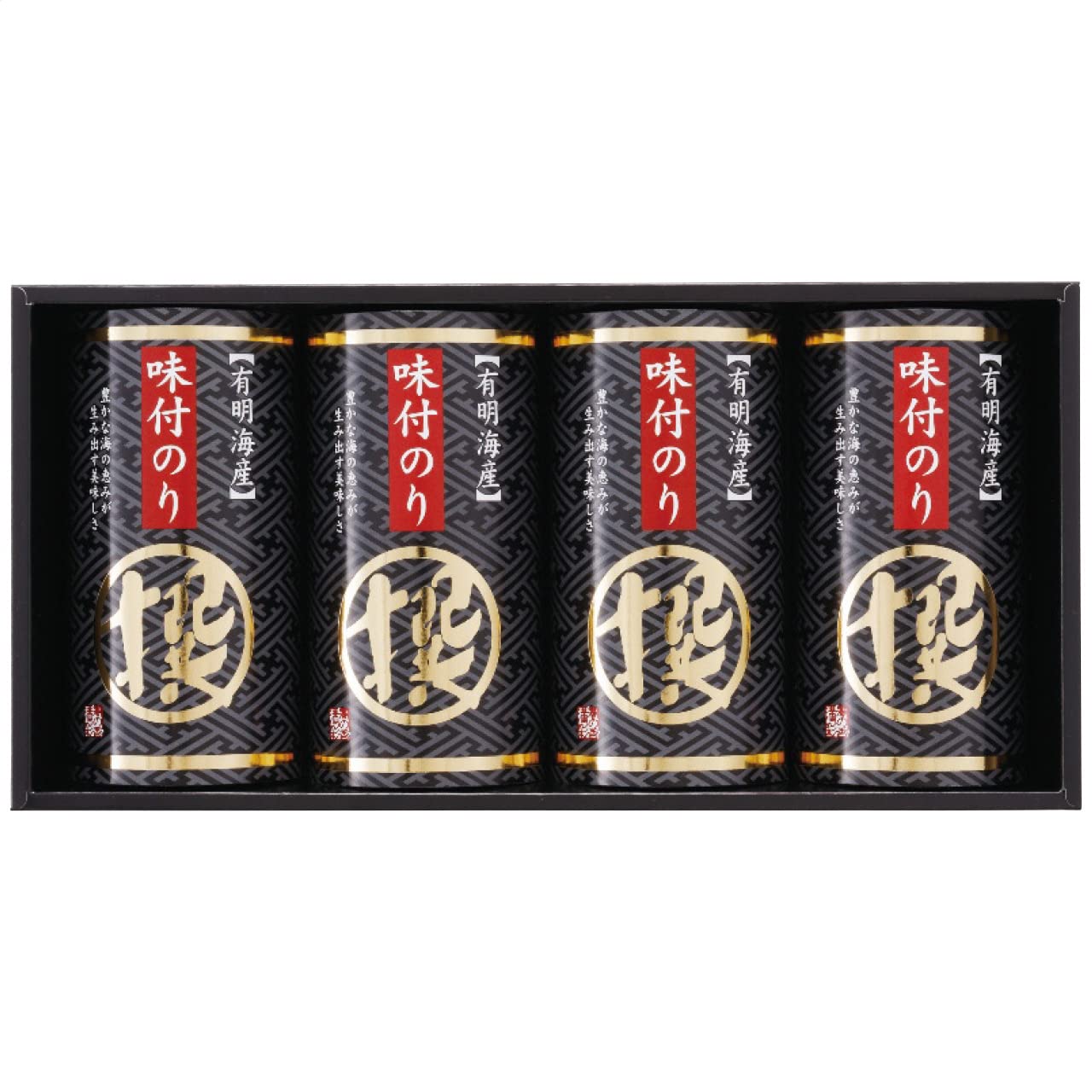 海苔 楽天市場】(送料無料)【焼き海苔 & 味付け海苔 3缶ギフトset】8