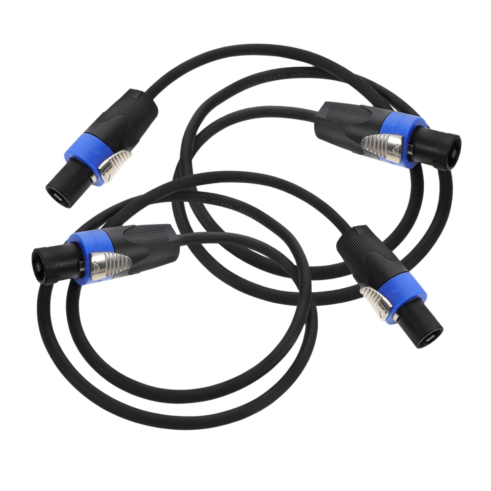 Cable de audio para escenario BESPORTBLE de 2 piezas con reduccion de ruido y cable de altavoz 8