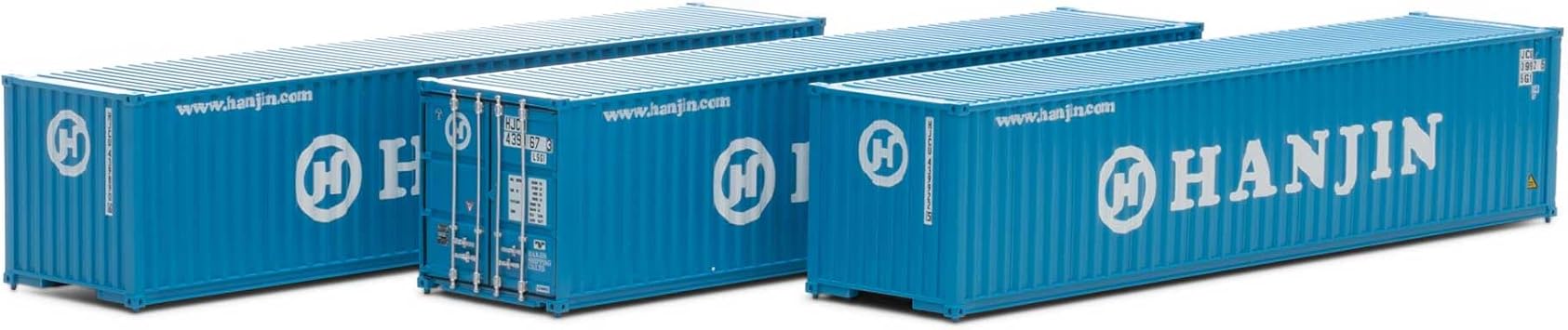 Athearn HO 40 Corrugated Low-Cube Container Hanjin #13 ATH27062 HO Vehicles