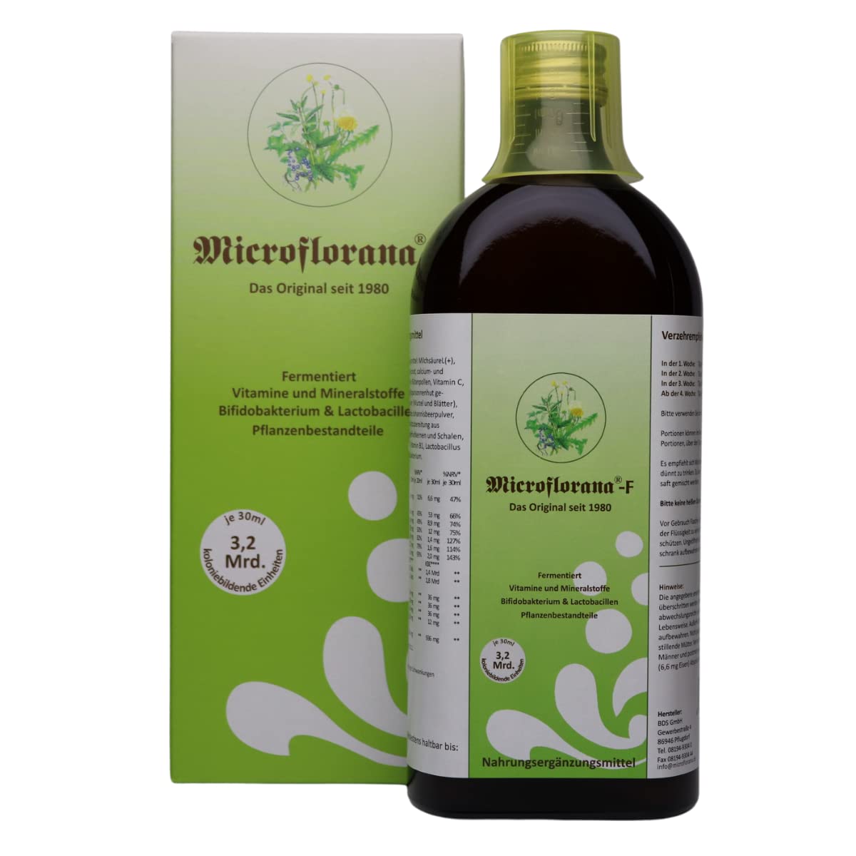 Darmkur - Probiotika und Präbiotika - Lebendige Darmbakterien - Bakterien Nahrung - Darmsanierung - Kulturen Komplex - Das Optimale Paar - Set (Große Darmsanierung)