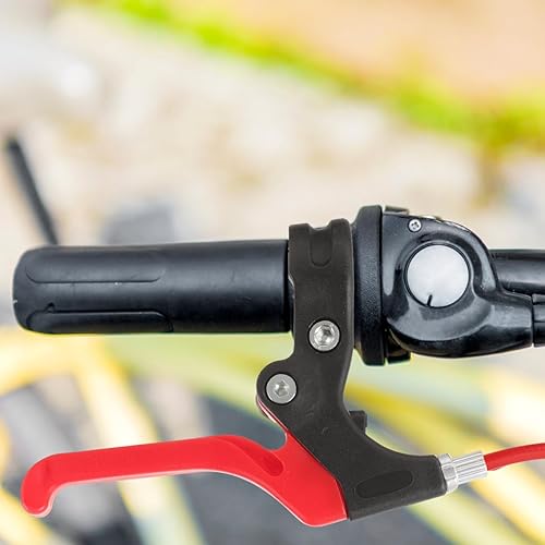 Miniatura 7 de BESPORTBLE 1 par de bicicleta mango de freno accesorios de bicicleta mango de bicicleta empuñaduras de bicicleta Agarraderas de metal universal