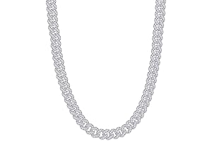 Elegant 5.80 Ct - 10.90 Ct Moissanite Cuban Link Chain for Men