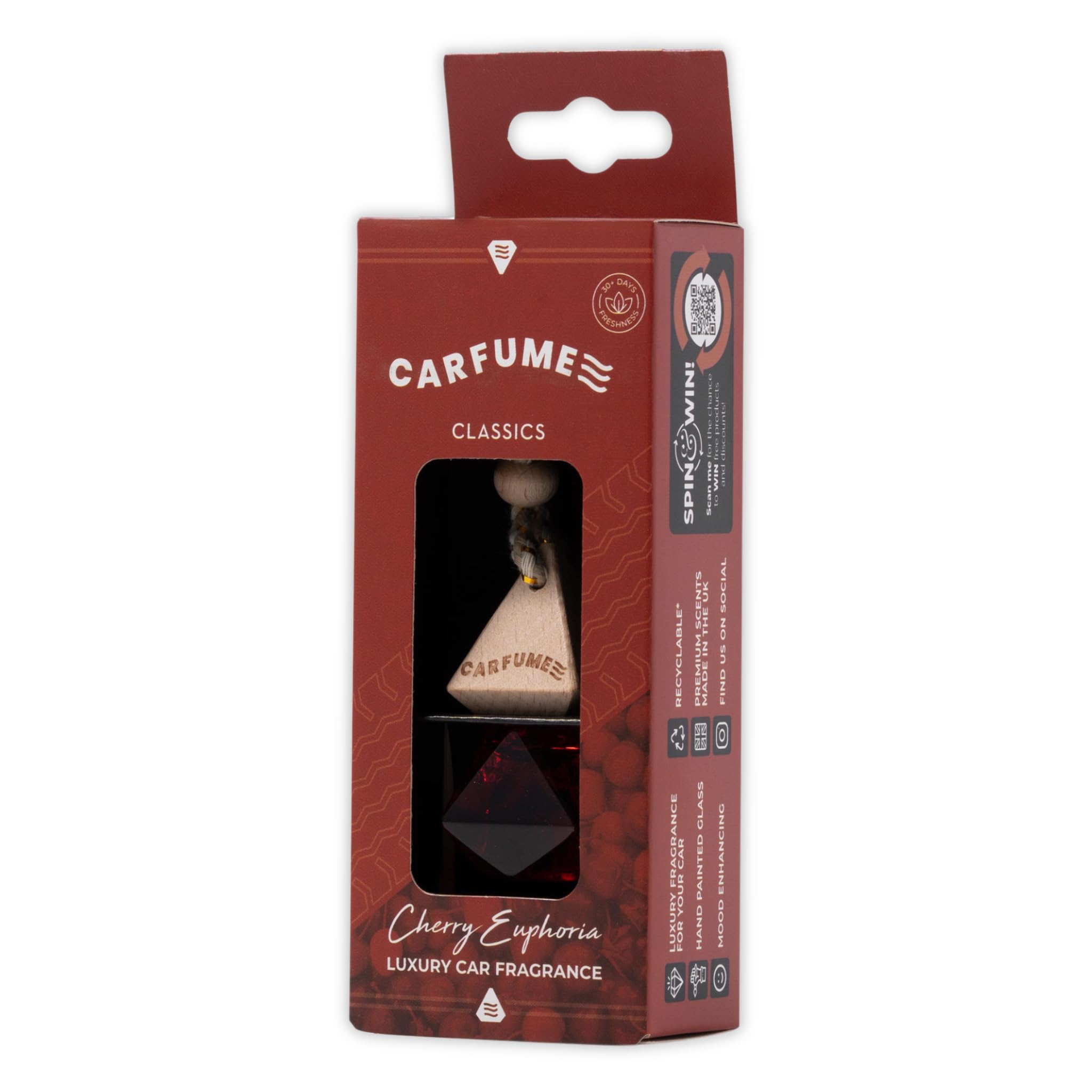 Carfume Car Air Freshener - Cherry Euphoria