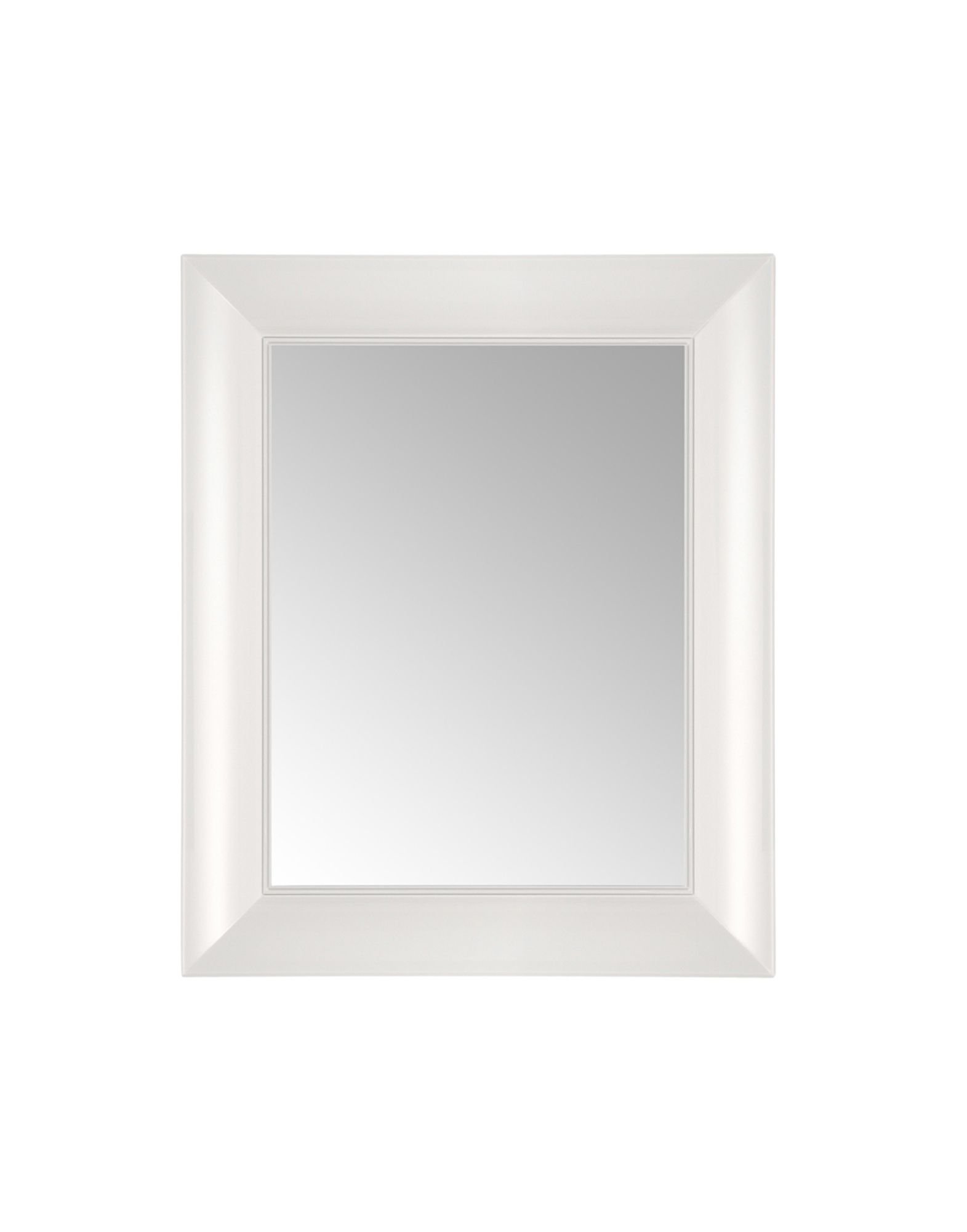 Kartell Francois Ghost Specchio 79 x 65, White, 65 x 5.7 x 79 cm