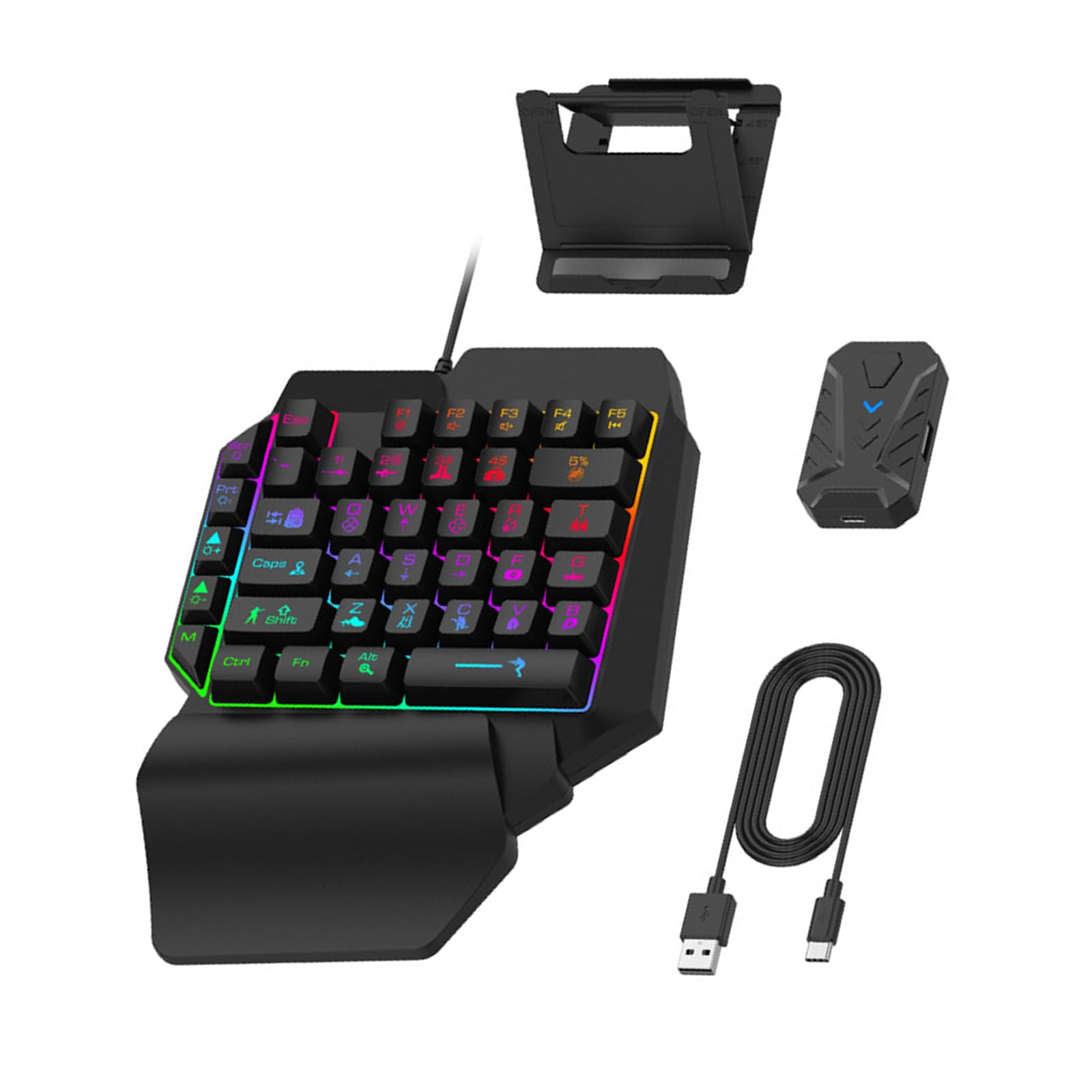 Adattatore per mouse Gamepad Controller mobile Tastiera da gioco Mouse Converter per adattatore di gioco mobile